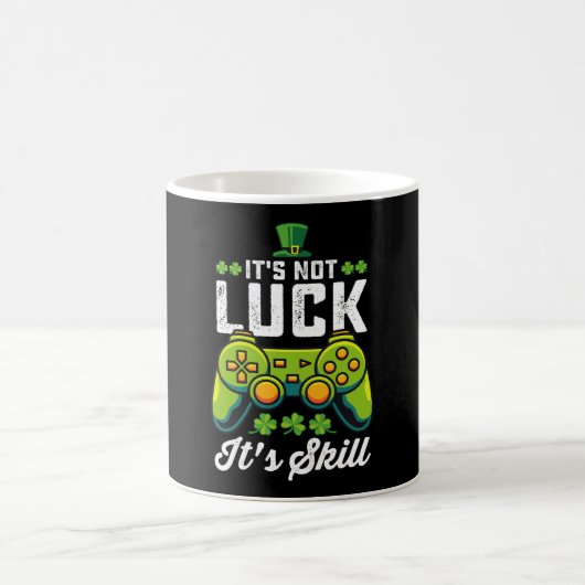 Es ist nicht glücklich, dass der St. Patrick's Day Kaffeetasse (Mittel)