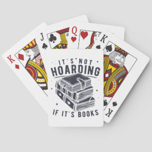 Es ist nicht hamstern wenn es Bücher sind Bücherli Spielkarten