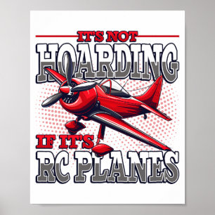 Es Ist Nicht Hamstern Wenn Es Rc Flugzeuge Comfort Poster