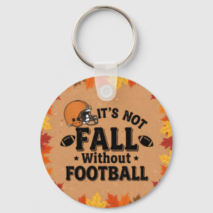 Es ist nicht Herbst ohne Football, Herbst-Verandad Schlüsselanhänger