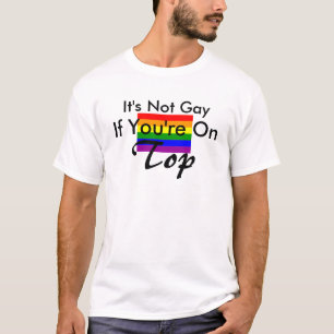 Es ist nicht homosexuell, wenn Sie auf die T-Shirt