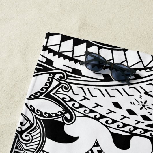 Es ist nicht immer schwarze oder weiße strandtuch (Beispiel)