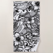 Es ist nicht immer schwarze oder weiße strandtuch (Vorderseite)