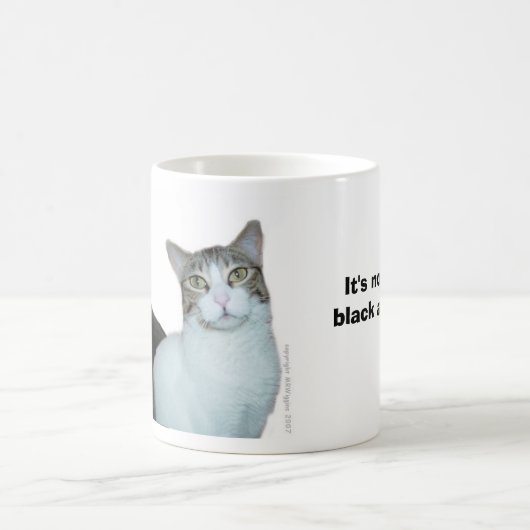 Es ist nicht immer Schwarzweiss. Kaffeetasse (Mittel)