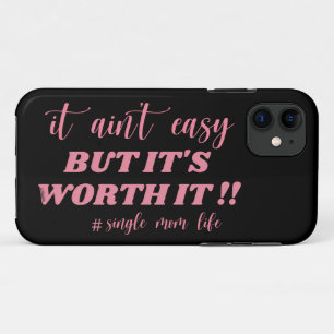 ES IST NICHT LEICHT, ABER ES IST WERT, DAS LEBEN D Case-Mate iPhone HÜLLE