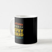 Es ist nicht leicht, ein Trophäen-Ehemann zu sein Kaffeetasse (Vorderseite Links)