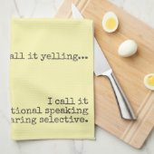 Es ist nicht lustig zu zitieren geschirrtuch (Viertel Falte)