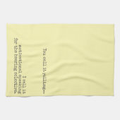 Es ist nicht lustig zu zitieren geschirrtuch (Horizontal)