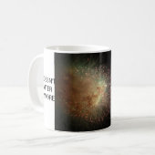 ES IST NICHT MEHR Kaffee-Tasse von Bedeutung Kaffeetasse (Vorderseite Links)