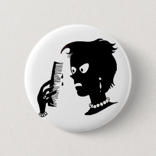 Es ist nicht mein Haar, es ist der Kamm Button