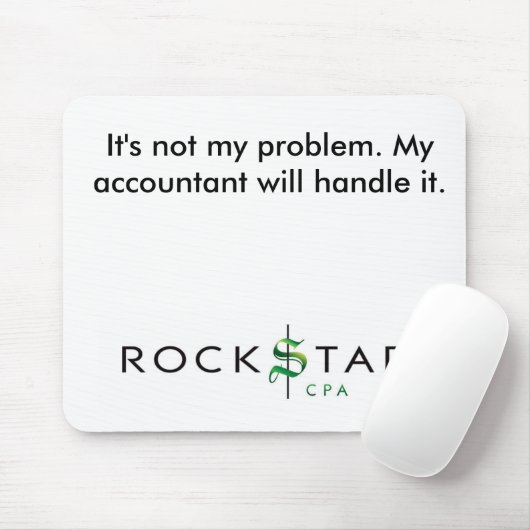 Es ist nicht mein Problem Mousepad (Mit Mouse)