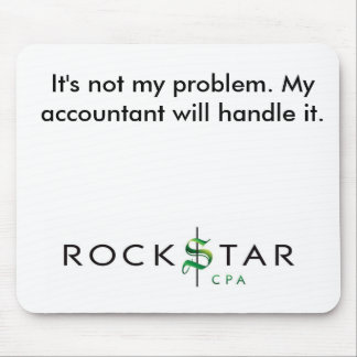 Es ist nicht mein Problem Mousepad