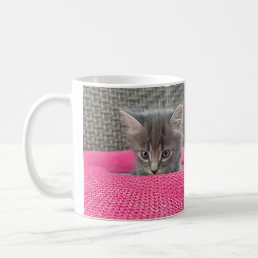 Es ist nicht meine Schuld. Bürohumor. Katzen-Kaffe Kaffeetasse (Links)