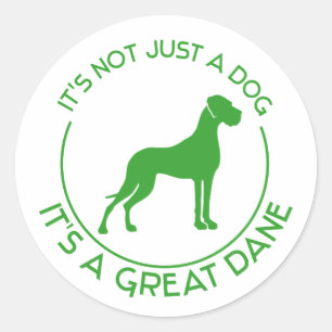 Es ist nicht nur ein Hund Runder Aufkleber