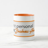 Es ist nicht persönlich  tasse (Zentrum)