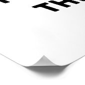 Es ist nicht so groß wie das Haus ist Poster (Ecke)