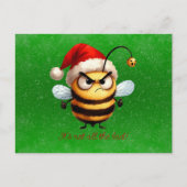 Es ist nicht so schlimm, dass die Biene schlecht i Postkarte (Vorderseite)