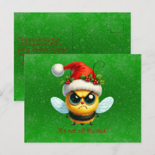 Es ist nicht so schlimm, dass die Biene schlecht i Postkarte