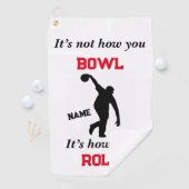 Es ist nicht so, wie man Bowling Handtuch kocht (Insitu)