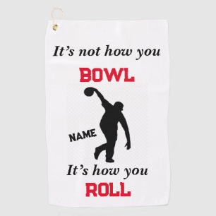 Es ist nicht so, wie man Bowling Handtuch kocht