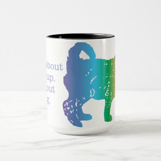 "Es ist nicht über aufgeben. Es ist über das Tasse (Zentrum)