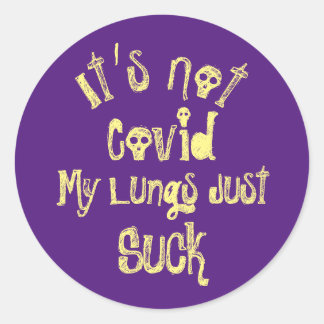 Es ist nicht überzogen runder aufkleber