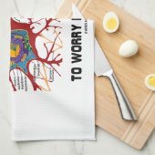 Es ist nicht wert eine Synapse, zum sich im Geschirrtuch (Viertel Falte)