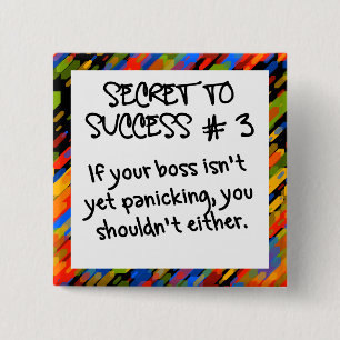 Es ist nicht Zeit, noch in Panik zu versetzen Button