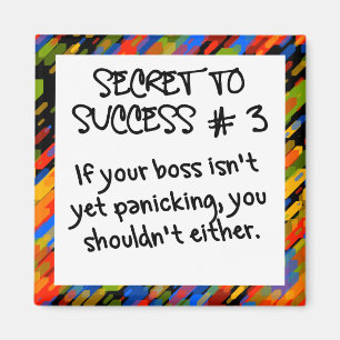 Es ist nicht Zeit, noch in Panik zu versetzen Magnet