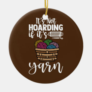 Es ist nicht zu horchen, wenn es Garnspieße gibt Keramik Ornament