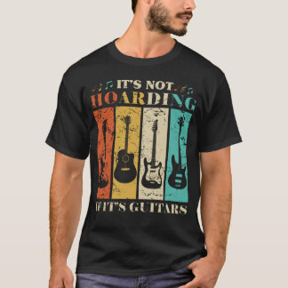 Es ist nicht zu hören, ob es eine Vintage Gitarre- T-Shirt