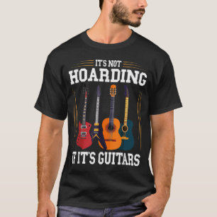 Es ist nicht zu hören, wenn es Gitarren Funny Musi T-Shirt