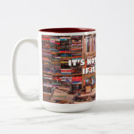 Es ist nicht zu horten, wenn es Bücher mit 15 oz T Zweifarbige Tasse