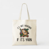 Es ist nicht zu horten, wenn es garn ist tragetasche (Rückseite)