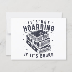 Es ist nicht zu warten, wenn es Bücher sind, die L Postkarte