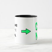 Es ist nicht Zuhause ohne eine coole Tasse v2 (Zentrum)