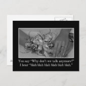 Es ist nichts falsch an unserer Beziehung Postkarte (Vorne/Hinten)