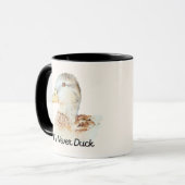 Es ist nie Duck Tasse (Vorderseite Links)