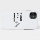 Es ist nie ein Mannequin Case-Mate iPhone Hülle (Rückseite (Horizontal))