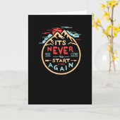 Es ist nie wieder zu beginnen karte (Gelbe Blume)