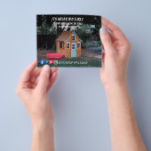 Es ist nie zu früh echte Anwesen Marketing Postkar Flyer (Gruppe)