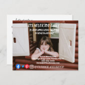 Es ist nie zu früh echte Anwesen Marketing Postkar Postkarte (Vorne/Hinten)