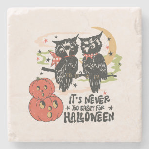 Es ist nie zu früh für Halloween Steinuntersetzer