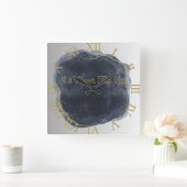 Es ist nie zu spät 10,75" quadratische wanduhr (Zuhause)