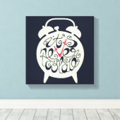 Es ist nie zu spät leinwanddruck (Insitu (Holzboden))