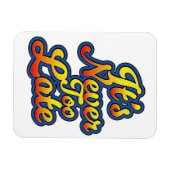 Es ist nie zu spät magnet (Horizontal)