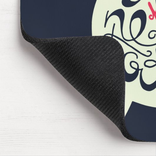 Es ist nie zu spät mousepad (Ecke)