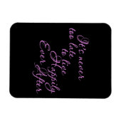 ES IST NIE ZU SPÄT, UM JE NACH MOTI GLÜCKLICH ZU L MAGNET (Horizontal)