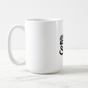 es ist nie zu spät, um motivierend Design zu begin Kaffeetasse