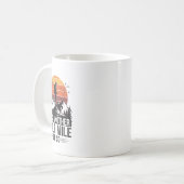Es ist noch eine halbe Meile oder so Funny Hiking Kaffeetasse (Vorderseite Links)